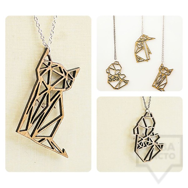 Ръчно изработено колие Kats Jewerly - Fox