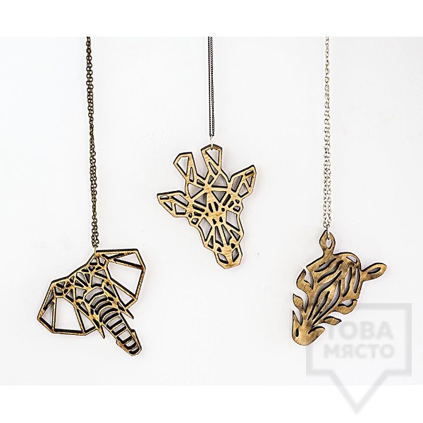 Ръчно изработено колие Kats Jewerly - Elephant