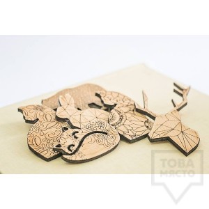 Ръчно изработена брошка Kats Jewerly