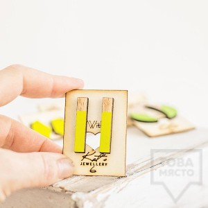 Ръчно изработени обеци Kats Jewerly - пръчици