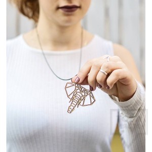 Ръчно изработено колие Kats Jewerly - Elephant