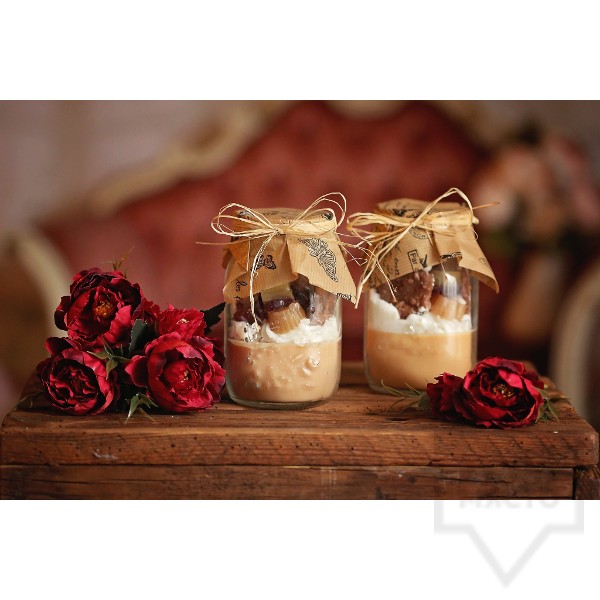 Ръчно изработена свещ KIndy Candles - буркан