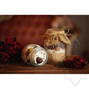 Ръчно изработена свещ KIndy Candles - буркан