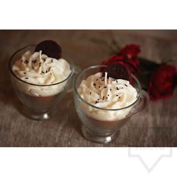 Ръчно изработена свещ KIndy Candles - горещ шоколад