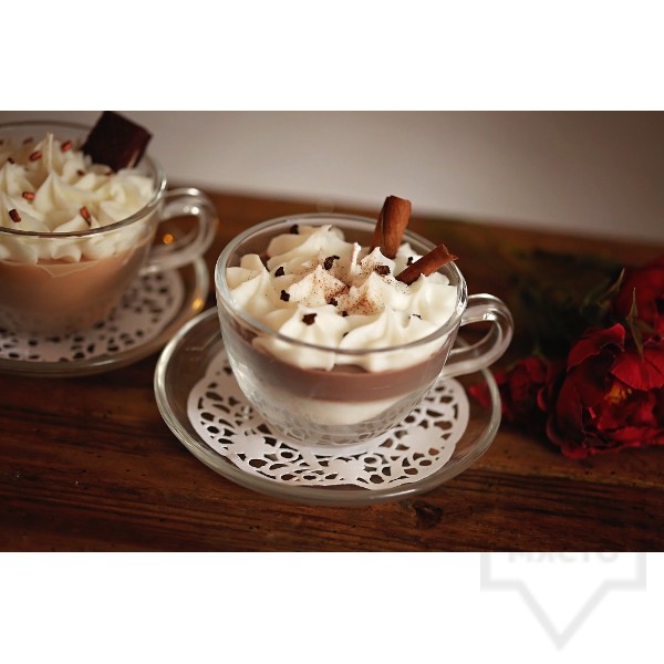 Ръчно изработена свещ KIndy Candles - капучино