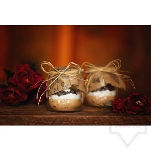 Ръчно изработена свещ KIndy Candles - карамелени бомби