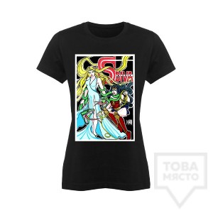 Дамска тениска Koren - Samodiva VS Wonder Woman