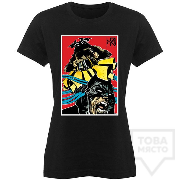 Дамска тениска Koren - Kuker vs Batboy