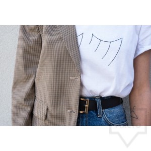 Дамска тениска Кръгче - Мигли