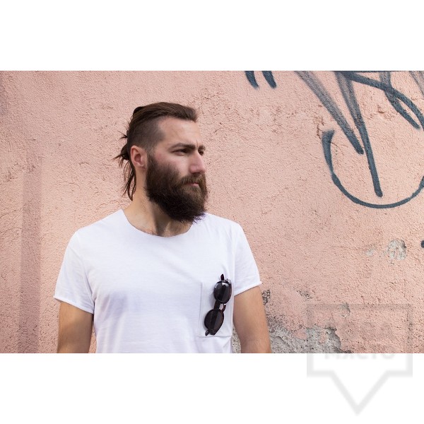 Мъжка тениска Кръгче - Винил