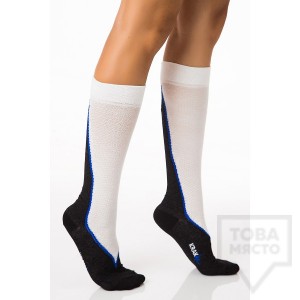 ДАМСКИ ДЪЛГИ ЧОРАПИ KRAKME - Funki Ramp White