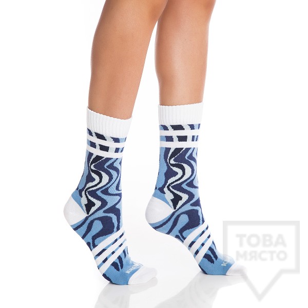 Дамски къси чорапи KrakMe - Ice fire