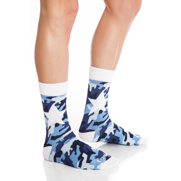 Мъжки къси чорапи KrakMe - Military star