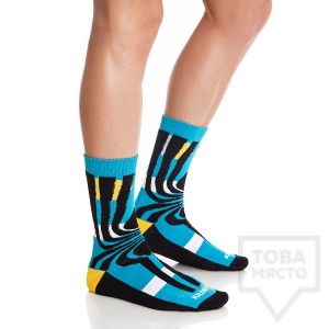 Мъжки къси чорапи KrakMe - Tequila Sunrise Blue