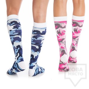 Комплект дълги чорапи KrakMe - Камуфлаж