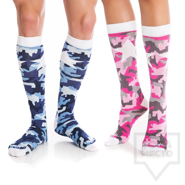 Комплект дълги чорапи KrakMe - Камуфлаж