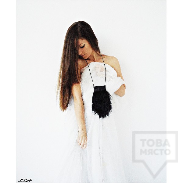 Ръчно изработено колие-чантичка  LXA - Little keeper