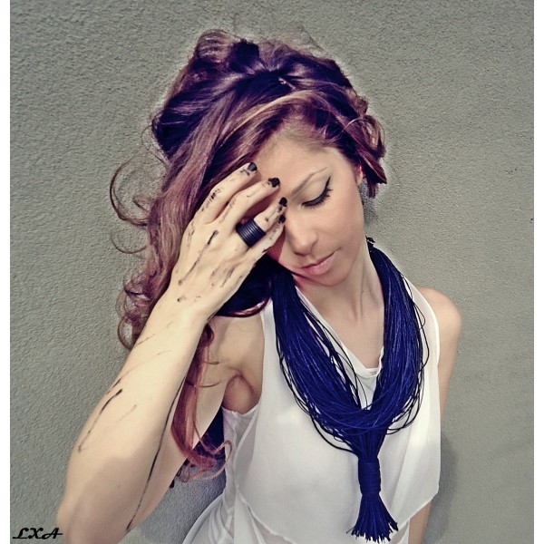 Ръчно изработено колие LXA - UV