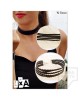 Дизайнерско колие LXA - Black Chocker