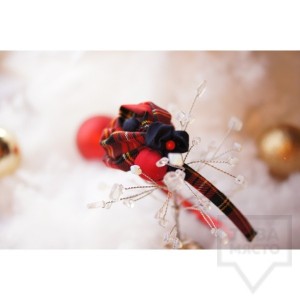 Диадема за коса LittleLady - червена