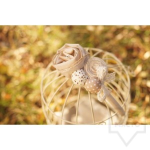 Диадема за коса LittleLady - кафява