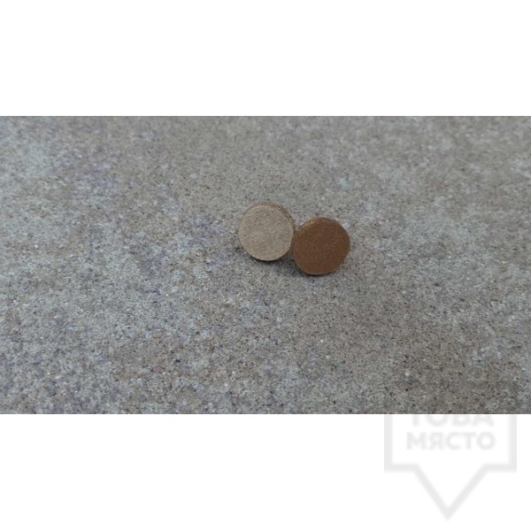 Дървени обеци Lollipop - colorful