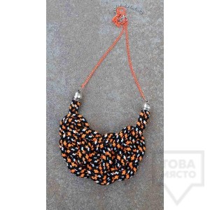 Ръчно изработено колие Lollipop - Шарено въже