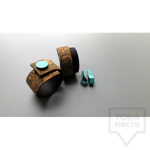 Гривна MODO - корк и кожа