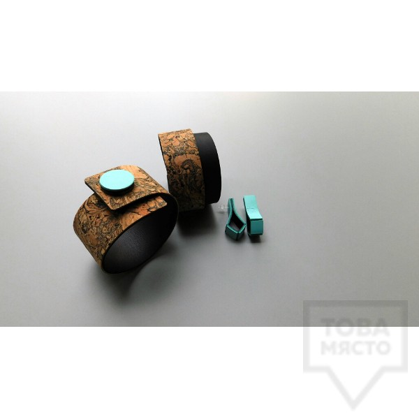 Гривна MODO - корк и кожа