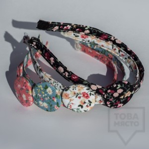 Диадема за коса Marieta - цветен десен