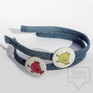 Диадема за коса Marieta - пиле