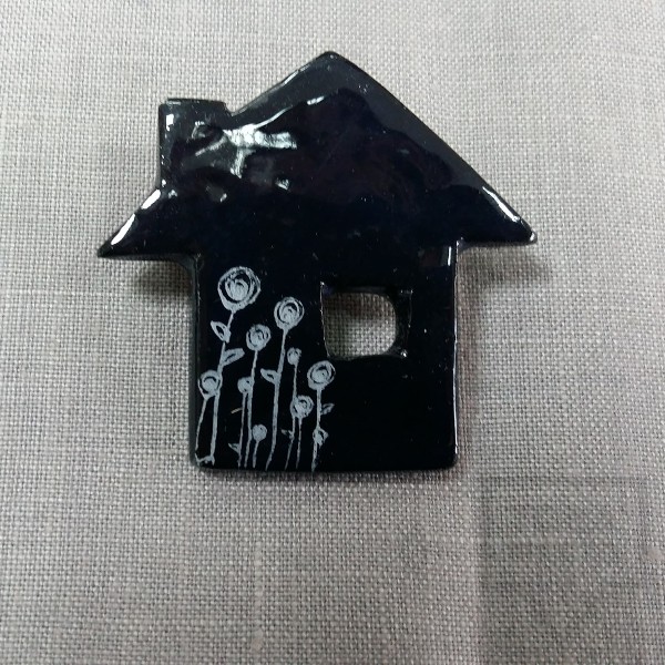 Ръчно изработена брошка Markiza - Roses