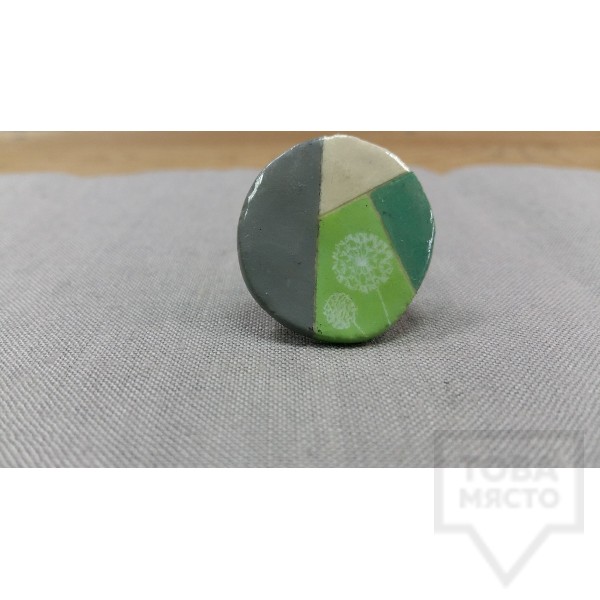 Ръчно изработен пръстен Markiza - Spring