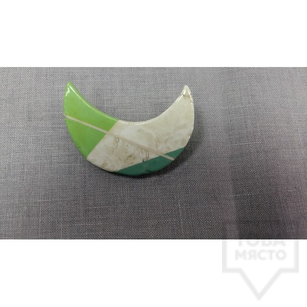 Ръчно изработена брошка Markiza - Spring