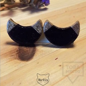 Ръчно изработени обеци Markiza - Cat lovers