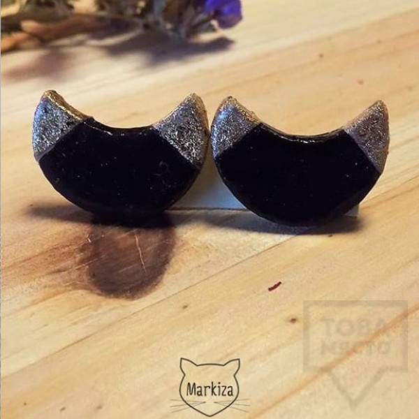 Ръчно изработени обеци Markiza - Cat lovers