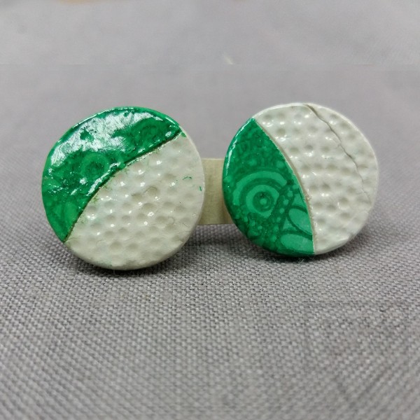 Ръчно изработени обеци Markiza - Green Line