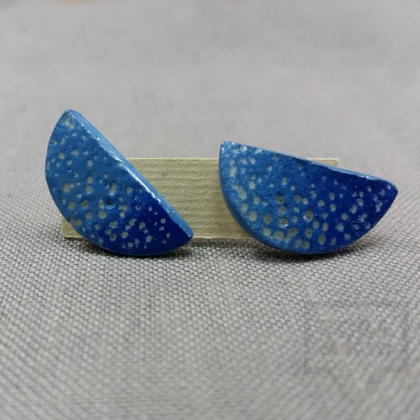 Ръчно изработени обеци Markiza - Half Moon