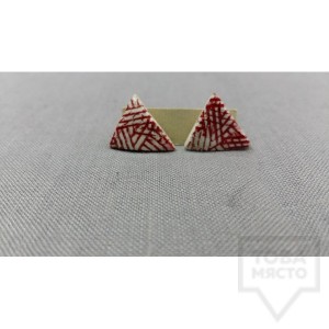 Ръчно изработени обеци Markiza - Red Passion