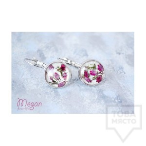 Дизайнерски обеци MeganFlo - градините на Ерика