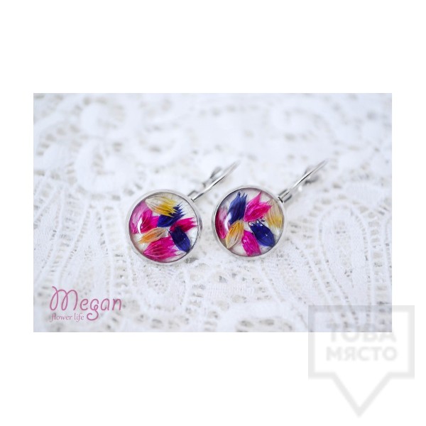 Дизайнерски обеци MeganFlo - настроение