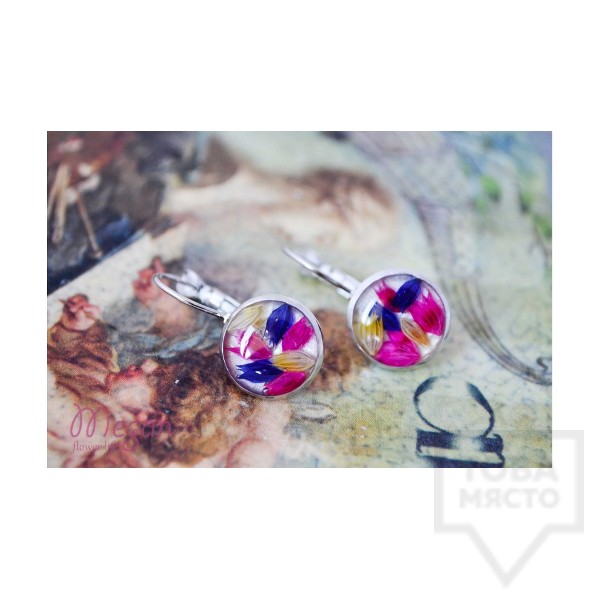 Дизайнерски обеци MeganFlo - настроение