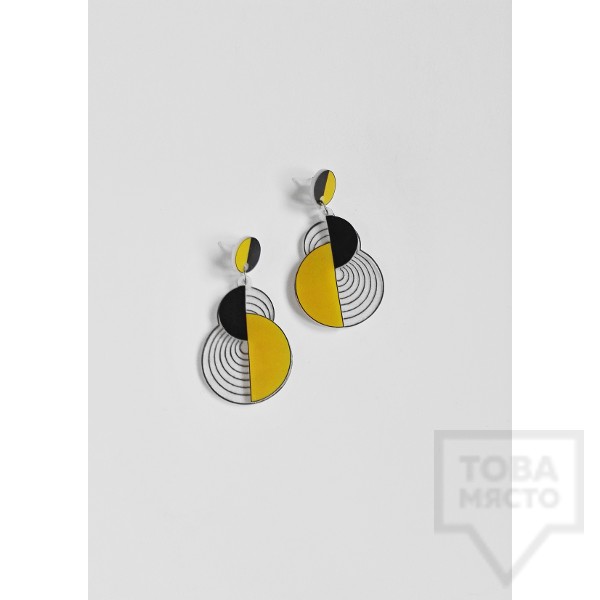 Дизайнерски обеци Mihha - Geometric