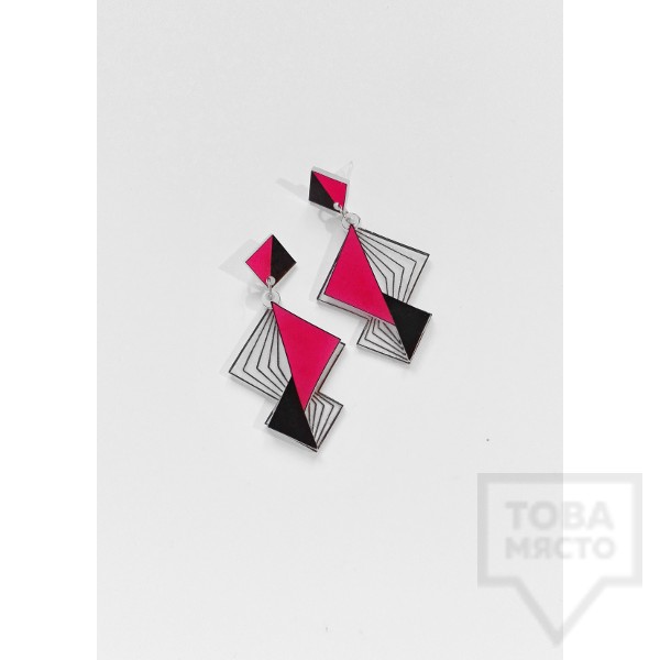 Дизайнерски обеци Mihha - Geometric