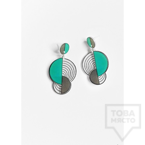 Дизайнерски обеци Mihha - Geometric