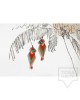 Дизайнерски обеци Mihha - Parrots