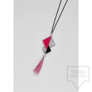 Дизайнерско колие Mihha - Geometric Long