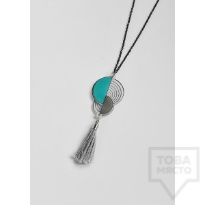 Дизайнерско колие Mihha - Geometric Long