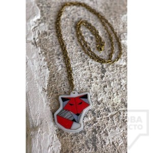 Дизайнерско колие Mihha - Origami Fox