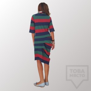 Дизайнерска асиметрична рокля My Magenta - teen dream